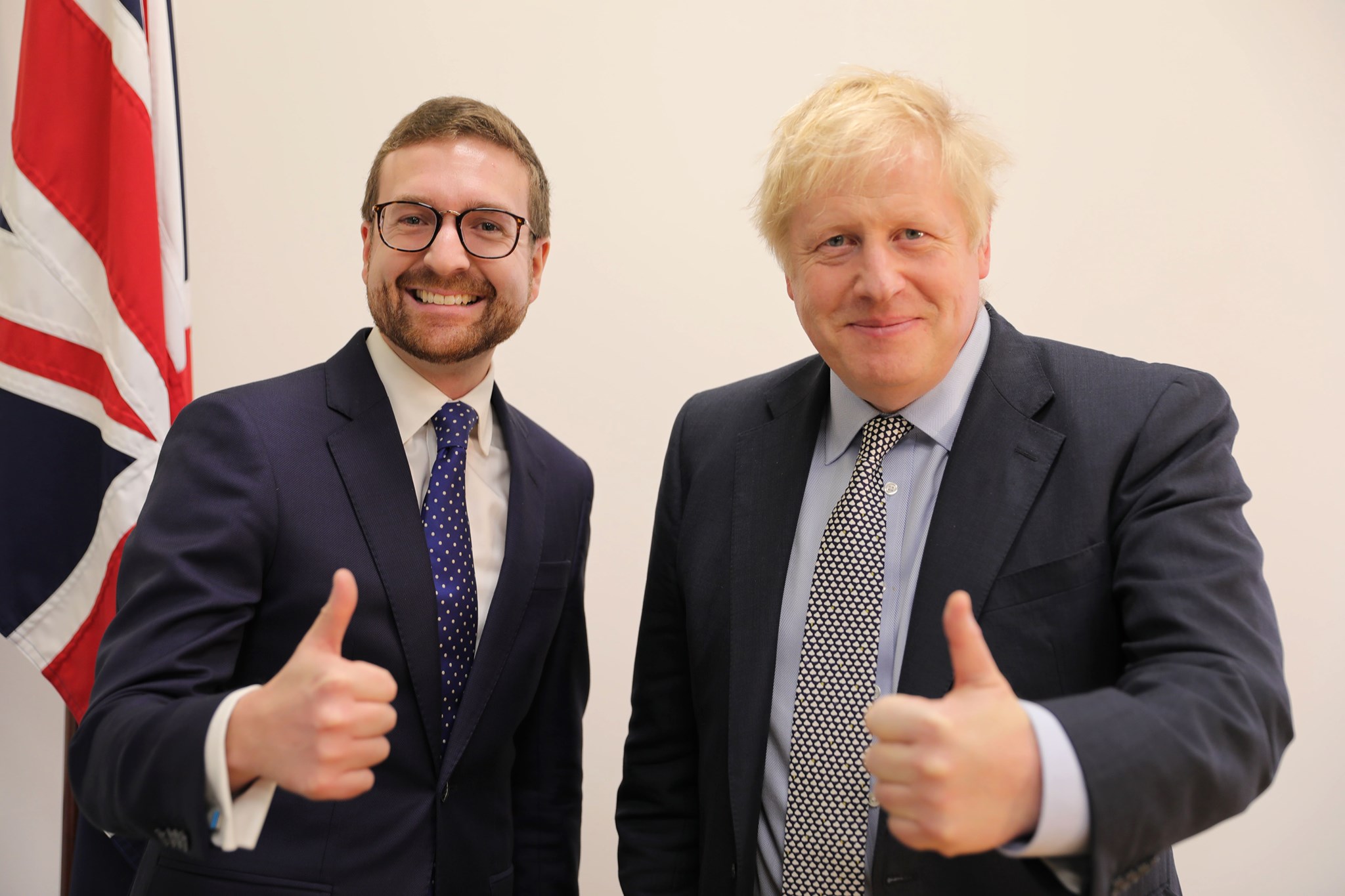 Alexander Stafford and our Boris, the Prime Minister