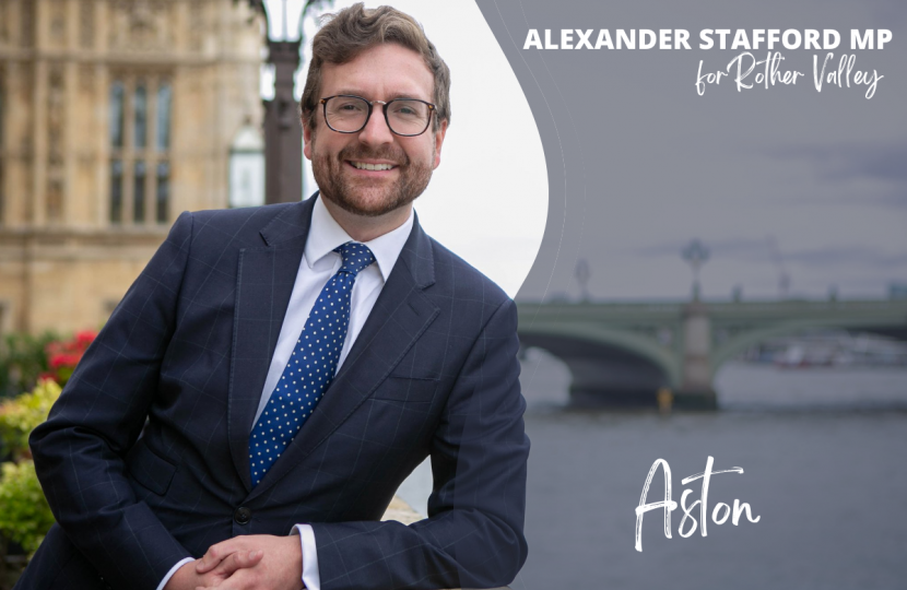 Alexander Stafford MP in Aston