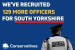 129 more police officers recruited in South Yorkshire