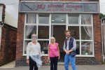 Alexander Stafford MP visits JRS Altered Images in Maltby as part of his Rother Valley Open for Business campaign